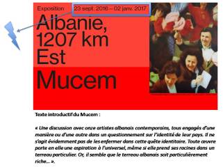 ACAS - Albanian Contemporary Artist Salon / MUCEM