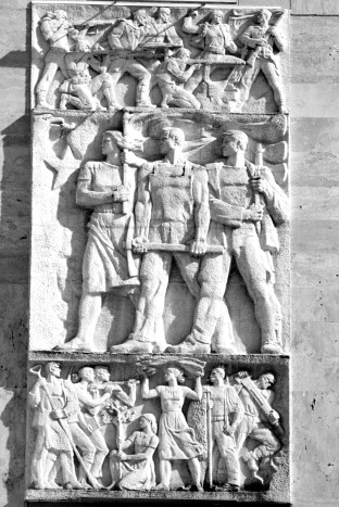 img. 1. Bas-relief Prime Minister Building